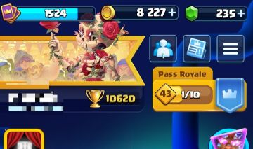CONTA CLASH ROYALE REI 14 | 10.6K TROFÉUS | 123/123 CARTAS COMPLETA | FULL 14/15