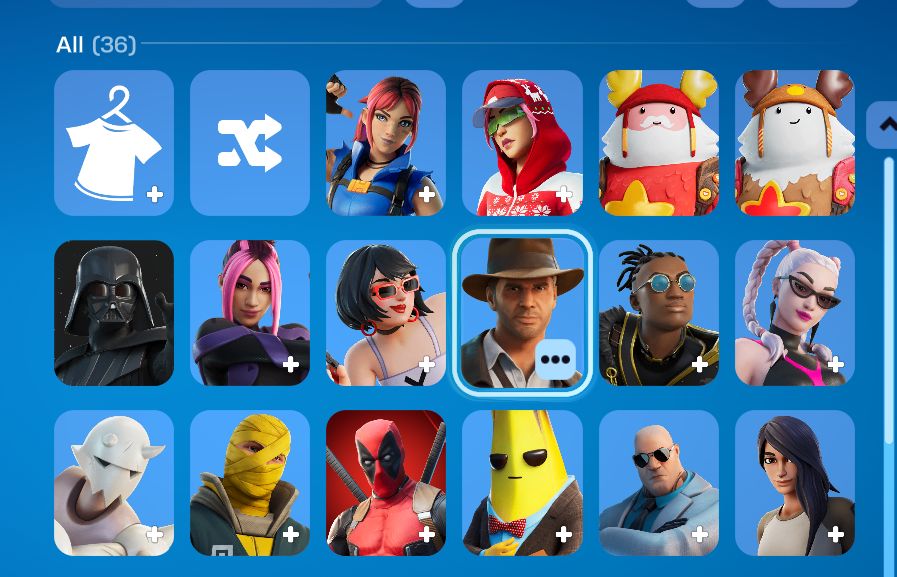 CONTA FORTNITE 2019 | 36 SKINS | DEADPOOL + DARTH VADER (VALOR NEGOCIAVEL!)