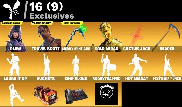 CONTA FORTNITE OG , MINTY, TRAVIS SCOTT, GLOW E MUITO MAIS!