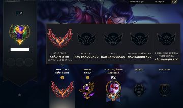 Conta de lol grão-mestre 1.044PDL 60%WR