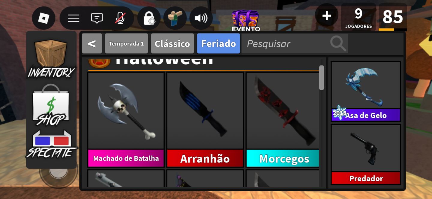 | PROMOÇÃO | Godlys | Sets | Etc. | Murder Mystery 2 - Roblox