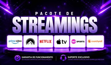 COMBO NETFLIX / PRIME VIDEO / PARAMOUNT / CRUNCHROOL E APPLE TV