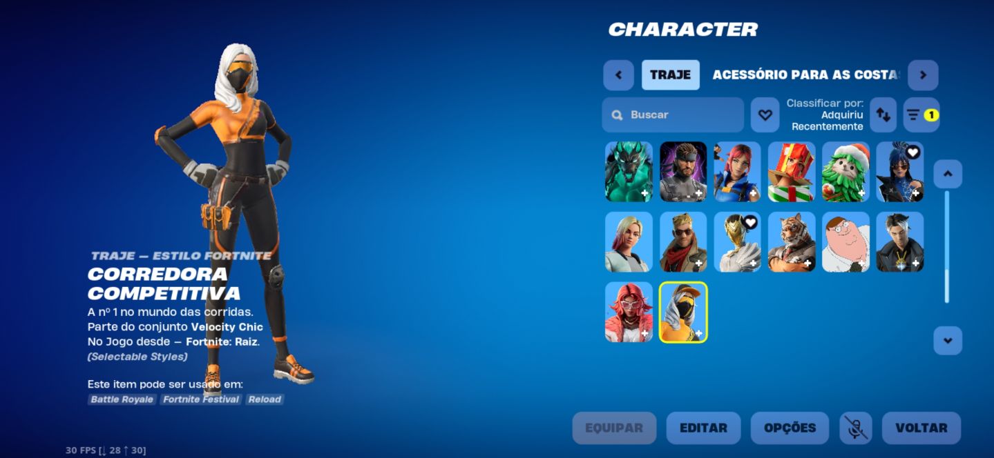 CONTAS DE FORTNITE TRYHARD E BARATA (PREÇO NEGOCIÁVEL)