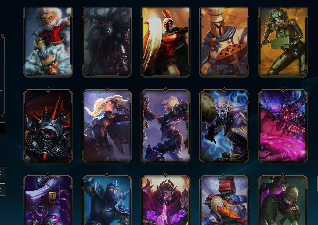 CONTA LOL BR 153 SKINS | LVL 347