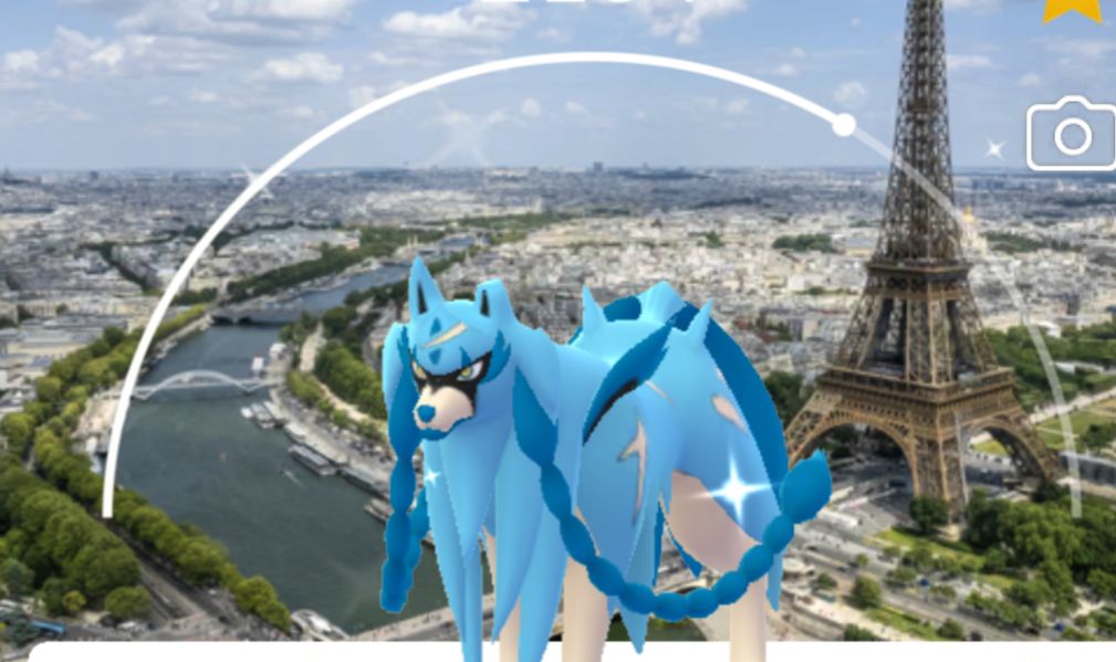 Zacian Norm.c fund ,Paris/zacian e outro e M2 shiny fundo go fest