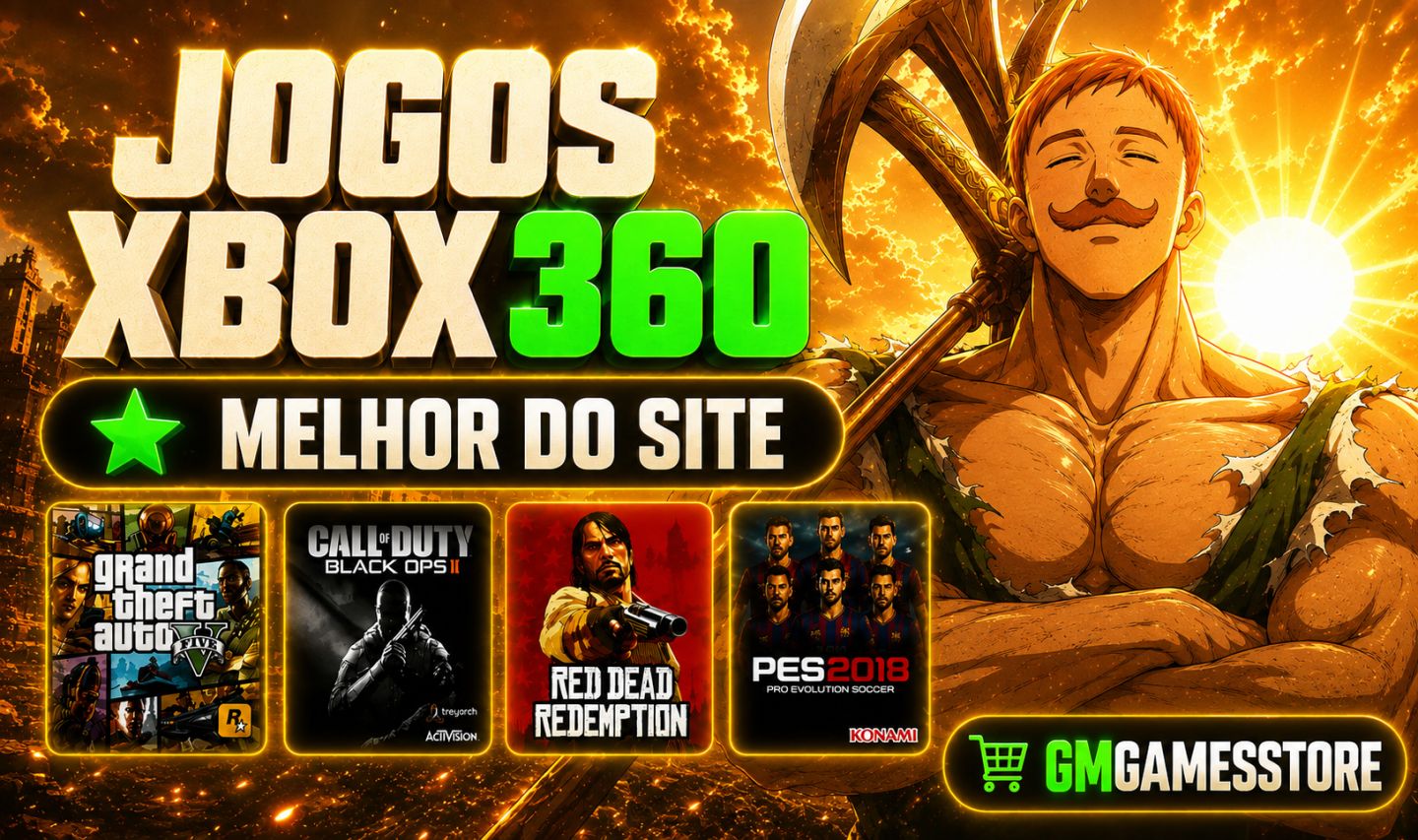 Jogos Xbox 360 Midia digital [Melhor do Site!!]