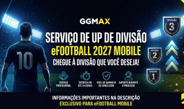 Serviço Up de Divisão eFootball 2027 Mobile | 24H