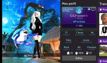 Conta avk Feminina level 43, 36 insignas, 1011I tens, Diversos em Crowns.