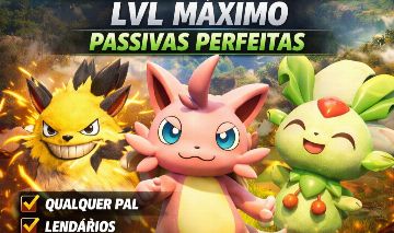 PALWORLD | PAL PERFEITO LVL MÁXIMO | QUALQUER PAL | PASSIVAS PERFEITAS