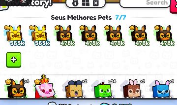 Pets do Pet simulator 99
