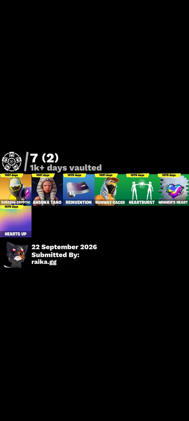Conta de fort tryhard