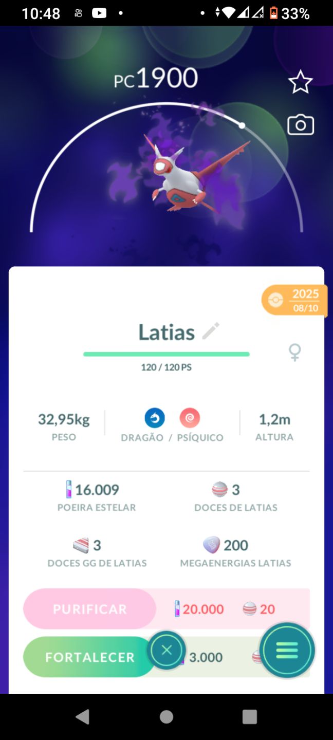 CONTA POKÉMON GO | LV 37 | 15 LENDÁRIOS | 10 SHYNIES