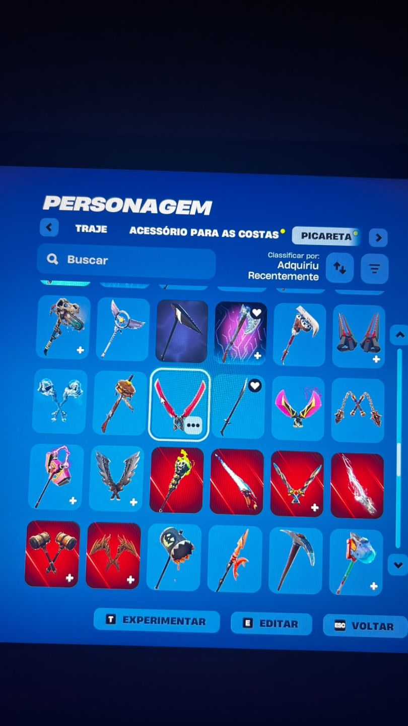 CONTA FORTNITE TRYHARD COM 126 INCLUINDO SALVE O MUNDO E ITENS DE LOJA
