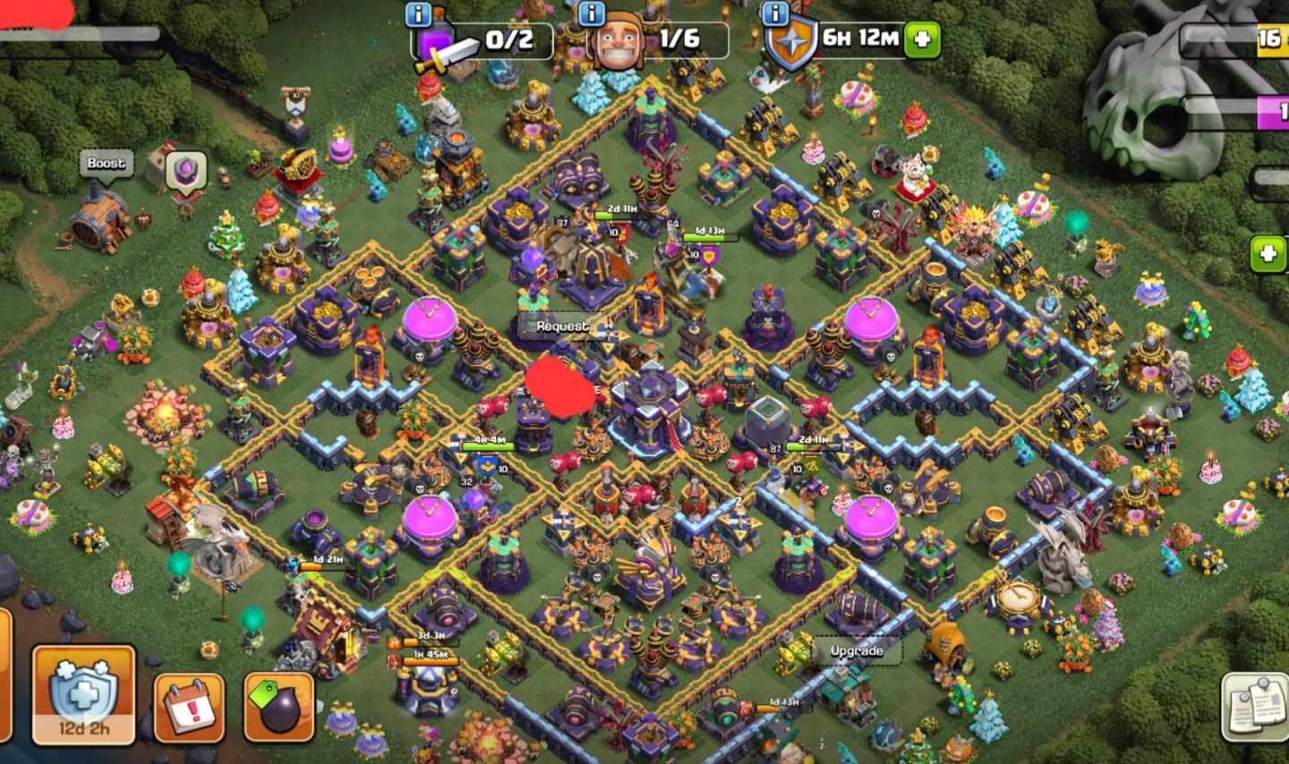 CV 15 FULL HERÓIS CLASH OF CLANS HERÓIS MAXIMIZADOS CV15