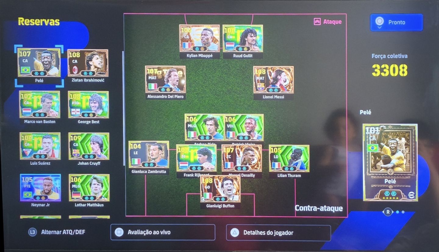 Conta efootball PSN
