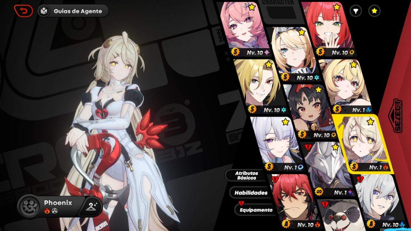 Conta Zzz Nv 50 com Phoenix, Remielle, Sigrid, Claret e Mais - 9 Rank S America