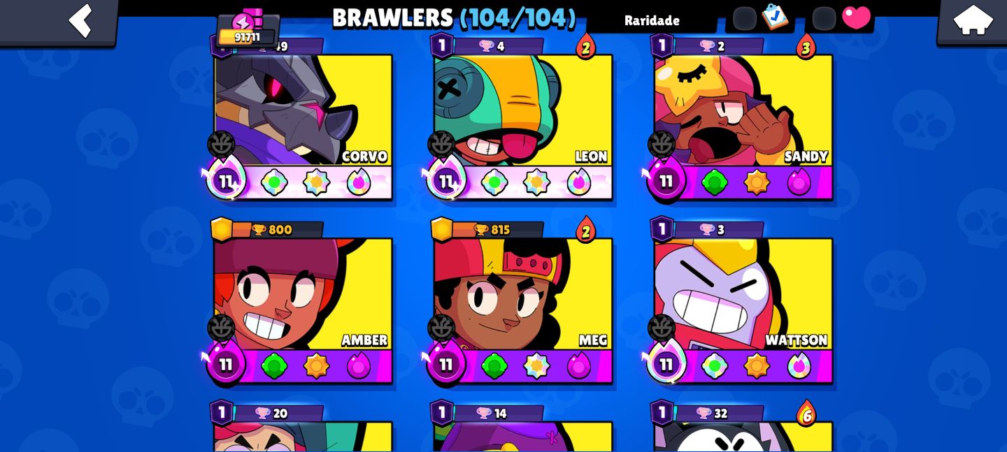 Contas de brawl stars raras e valiosas no precinho