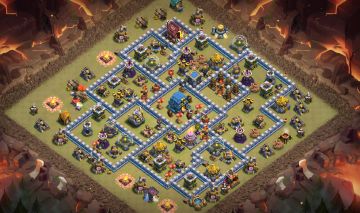 [PROMOÇAO] conta de clash of clans CV12 FULL nivel 127 herois semi full CVC 7