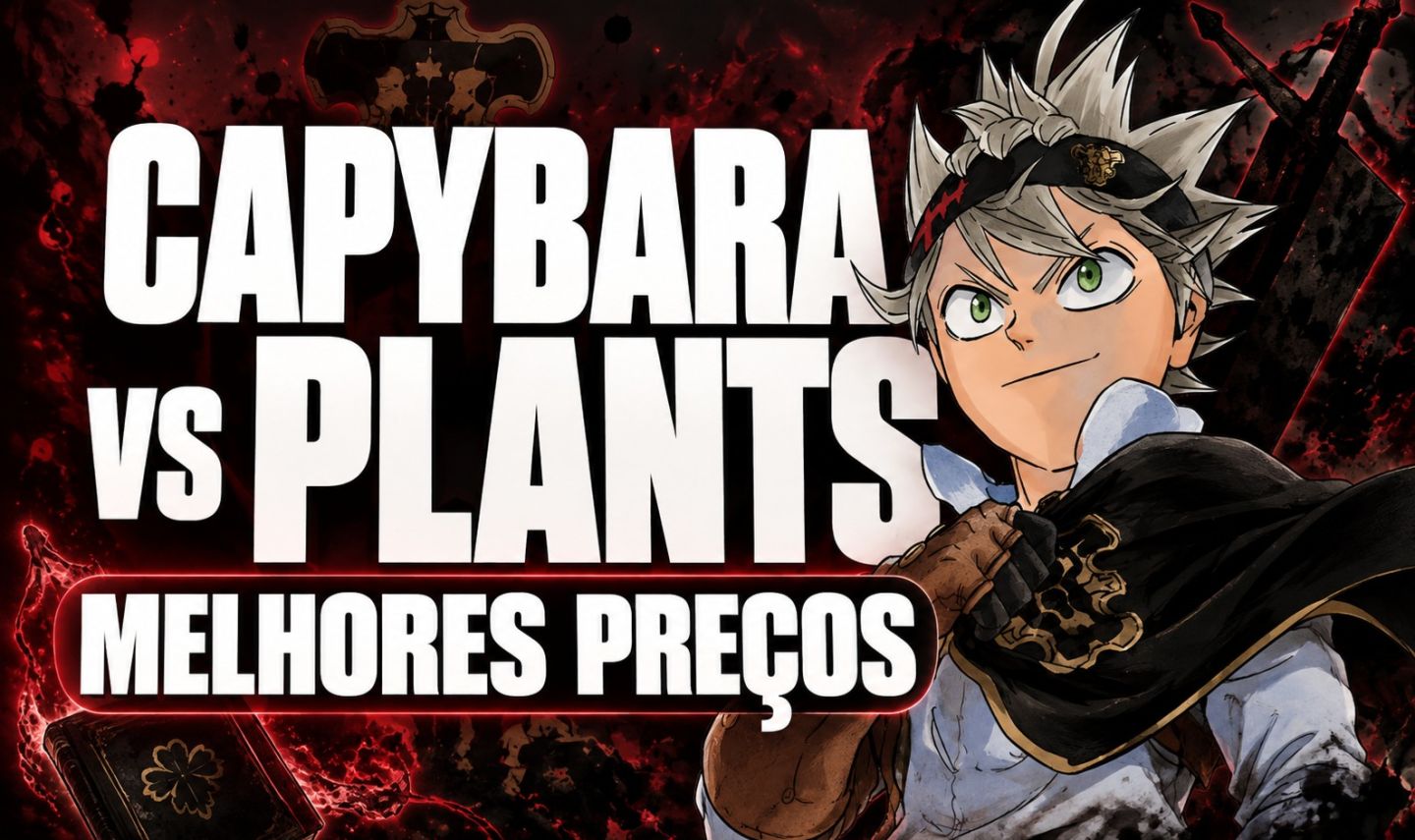 [BARATO] - CAPIVARAS VS PLANTAS / CAPYBARAS VS PLANTS