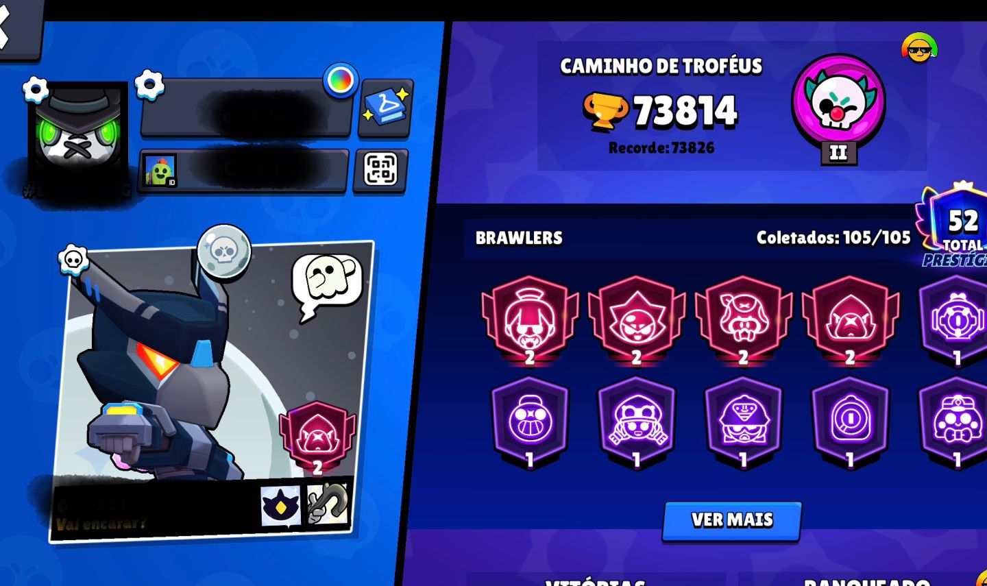 Conta rara de brawl stars!!!