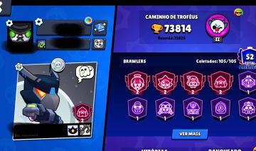 Conta rara de brawl stars!!!