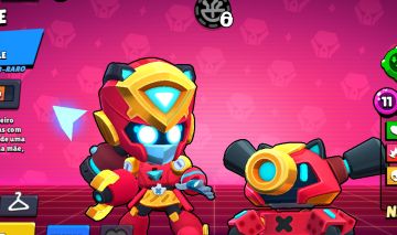 Conta de Brawl stars com skins robô