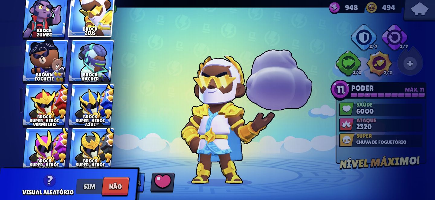 CONTA BRAWS STARS MAIS DE R$2000 GASTOS + DE 250 SKINS + 44K TROFÉUS