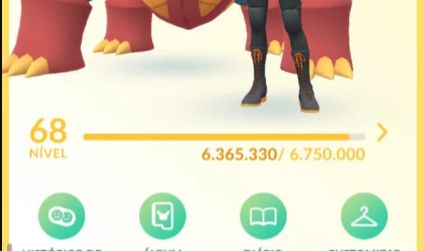 Conta Pokemon Go | Level 68