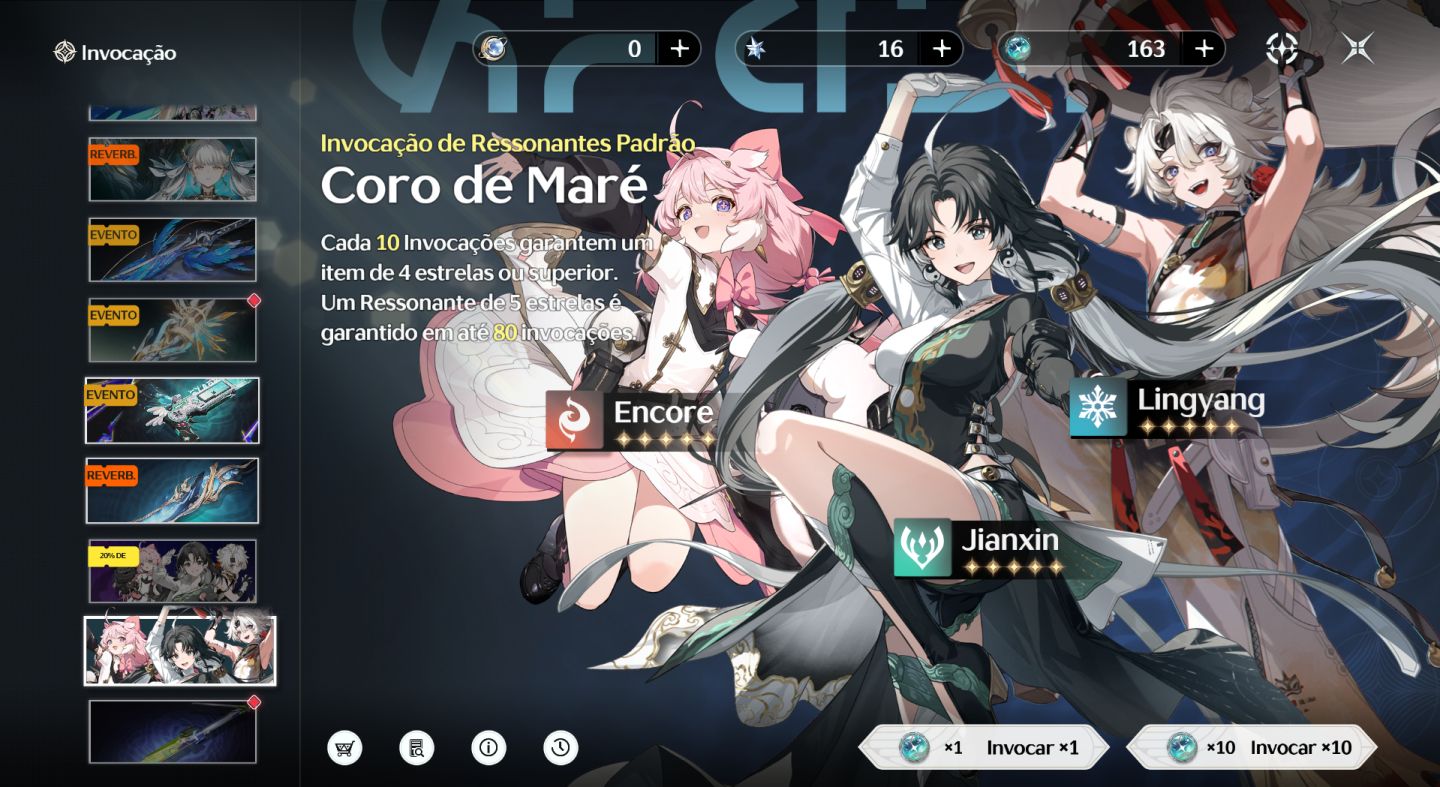 CONTA WUTHERING WAVES (NA) YANGYANG XUANLING S4 + ARMA ASSINATURA E MUITO MAIS!