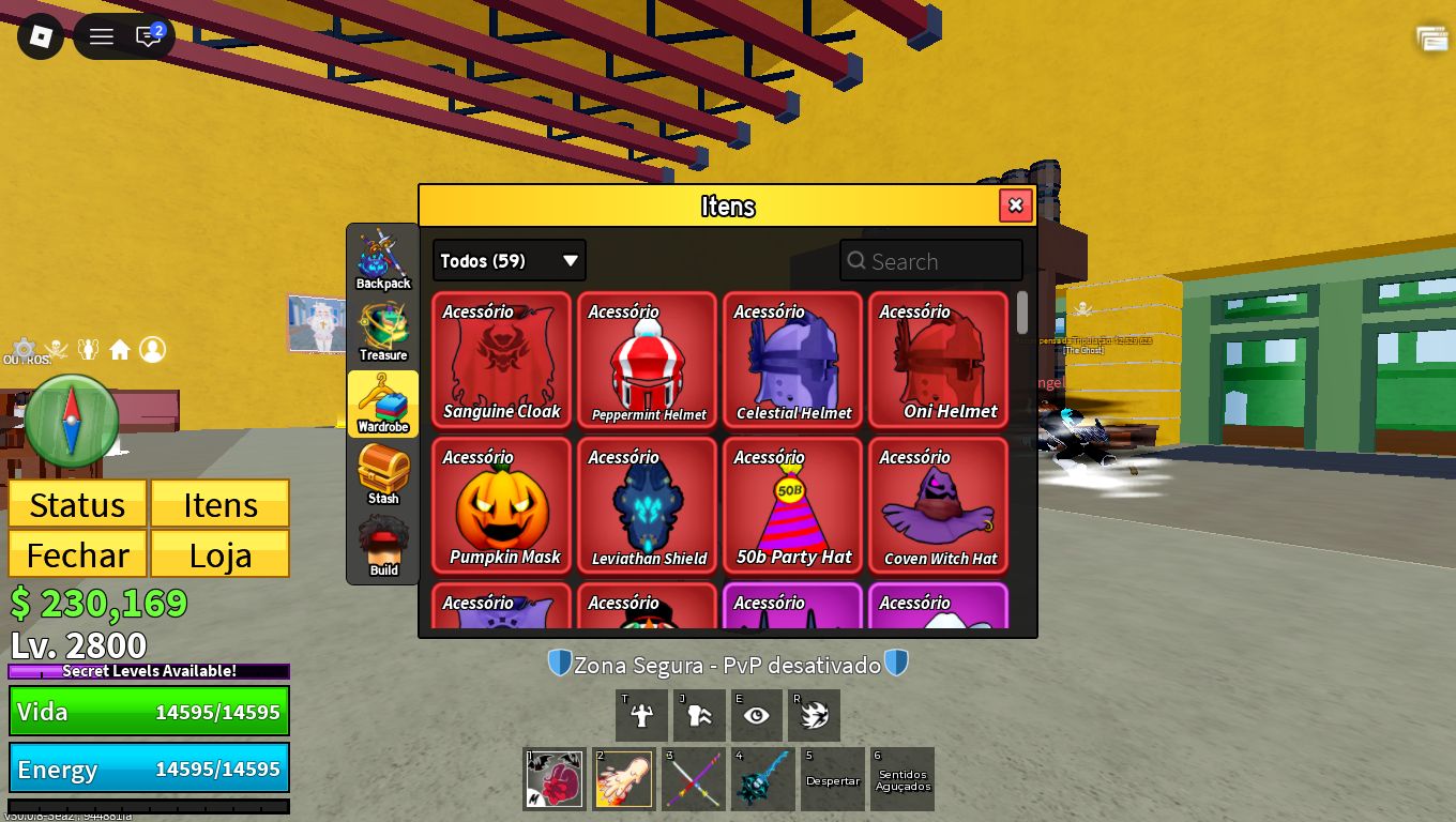 CONTA BLOX FRUITS + VBL | LVL 2800 + DARKBLADE + YETI, LIGHTNING PERM E MAIS!!