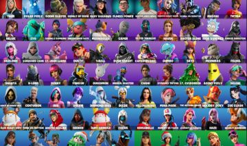 CONTA FORTNITE FULL TRYHARD +100 SKINS