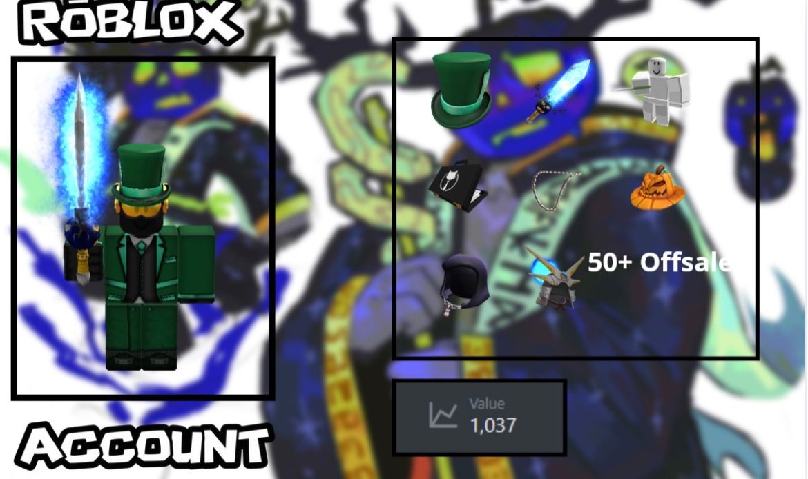 Conta ROBLOX Com Dusekkar blade + 5 Toycodes + 1k RAP + 50+ Offsales