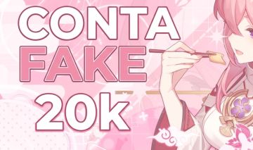 Conta com saldo 20k