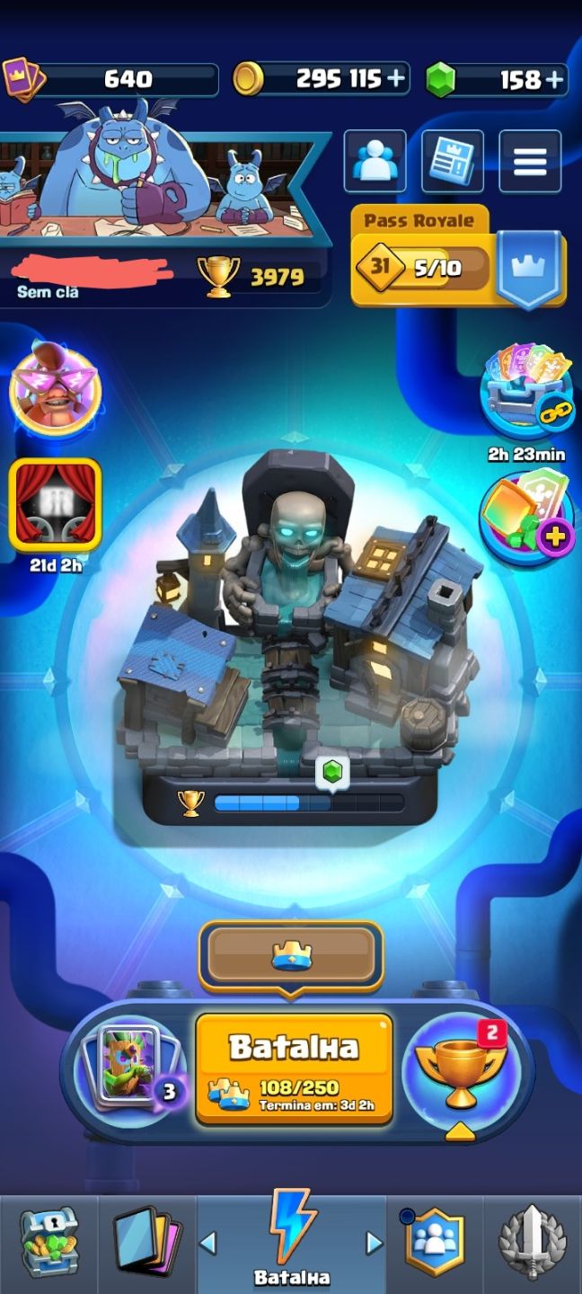 PROMOÇÃO: Conta COMPLETA de Clash Royale! (Arena 12 + evoluções)