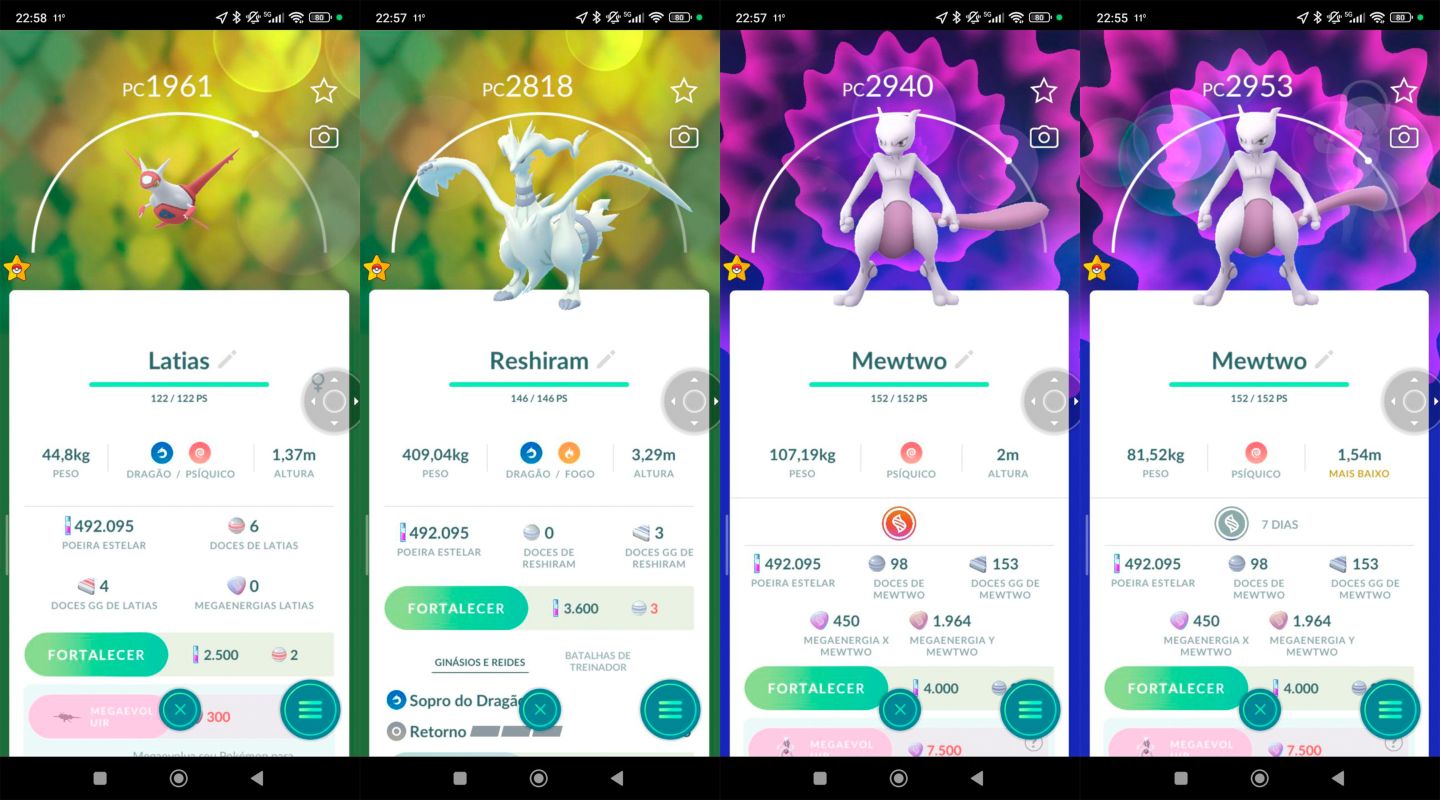 Pokémon GO Raros e de Eventos | Pikachu, Shiny e Fundos Especiais