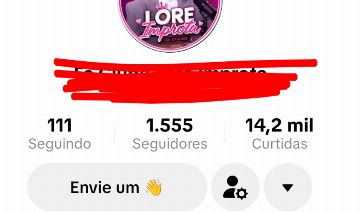 Conta do tik Tok bem engajada
