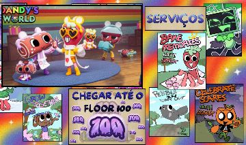 [CHEGAR ATÉ O FLOOR 100 ] - [DANDYS WORLD - OBTENÇÃO DE MAIN - RESEARCH - ICHOR]