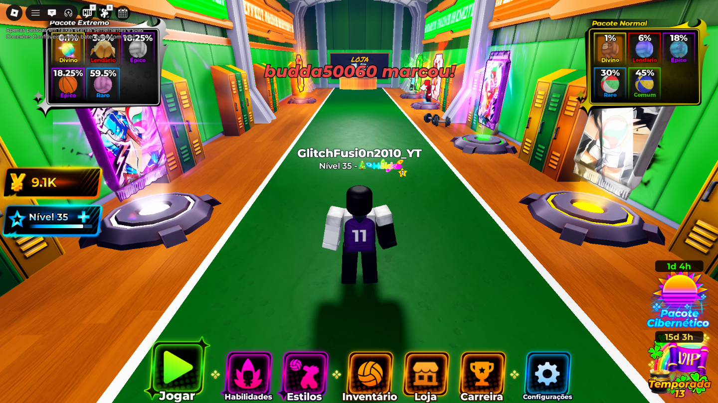 CONTA | HAIKYUU LEGENDS (ROBLOX) | HAKKA + KISUKI