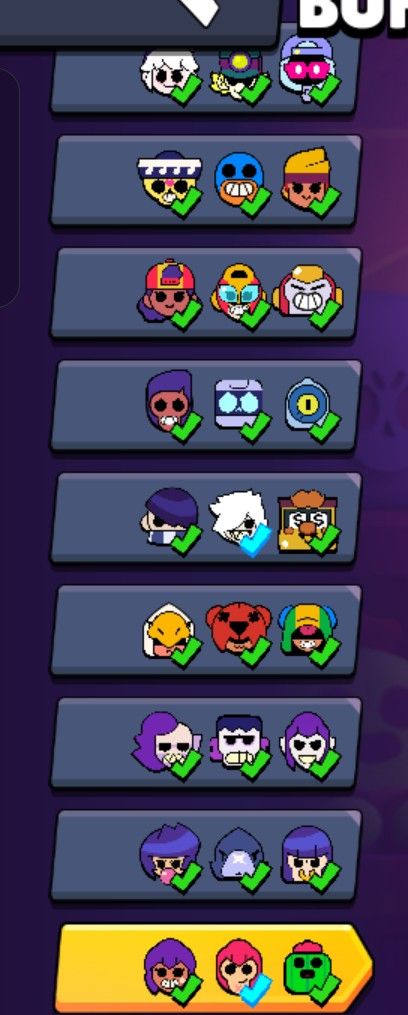 CONTA BRAWL STARS ANTIGA, RARA, GEMADA, SEMI-FULL (PREÇO NEGOCIÁVEL)