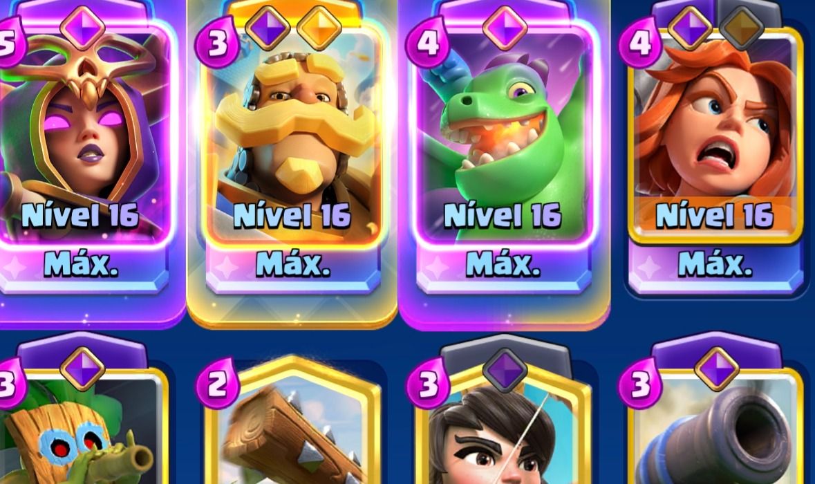 Conta de Clash Royale Full