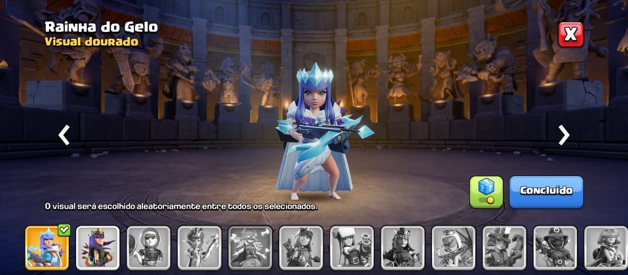 Conta Clash of Clans centro da vila 14