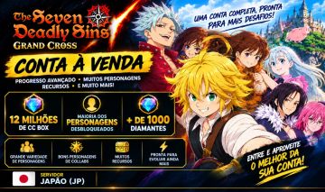 Conta no PC 7ds Grand Cross JP