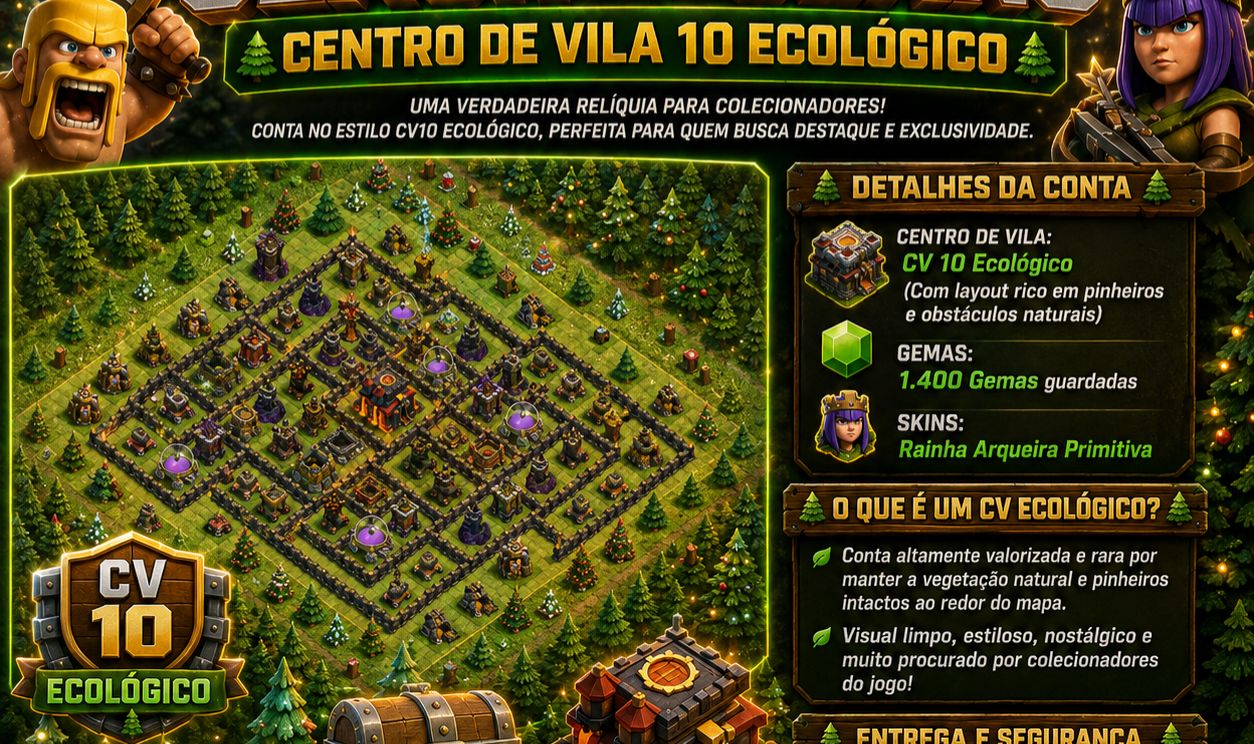 RARO! CV10 ECOLÓGICO!