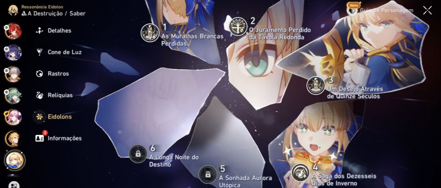 Saber E4 + arma assinatura/ conta no Endgame