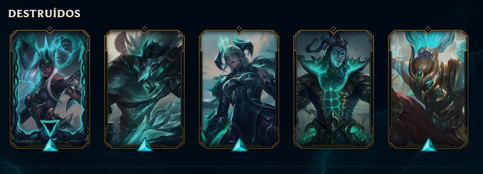 [ VENDA DE CONTA de LOL ] com mais de 300 skins !!!