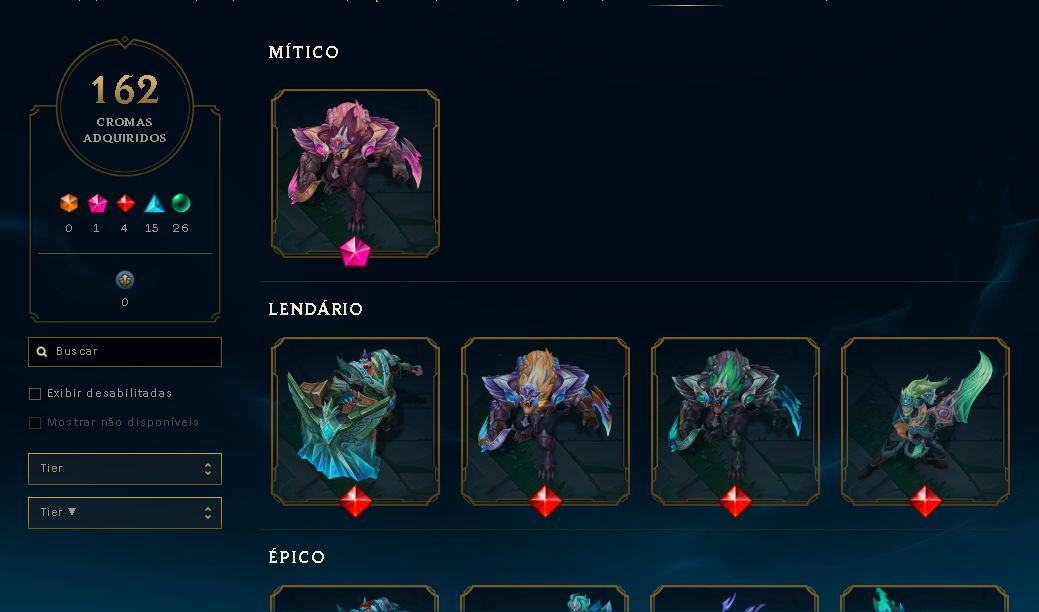 CONTA MESTRE LOL / FULL ACESSO DADOS DE CRIAÇÃO / LVL 473 / 472 SKINS