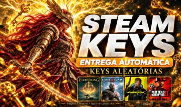 STEAM KEYS ALEATÓRIAS | PAGUE POUCO, SURPREENDA-SE! 1 OU 3 KEYS