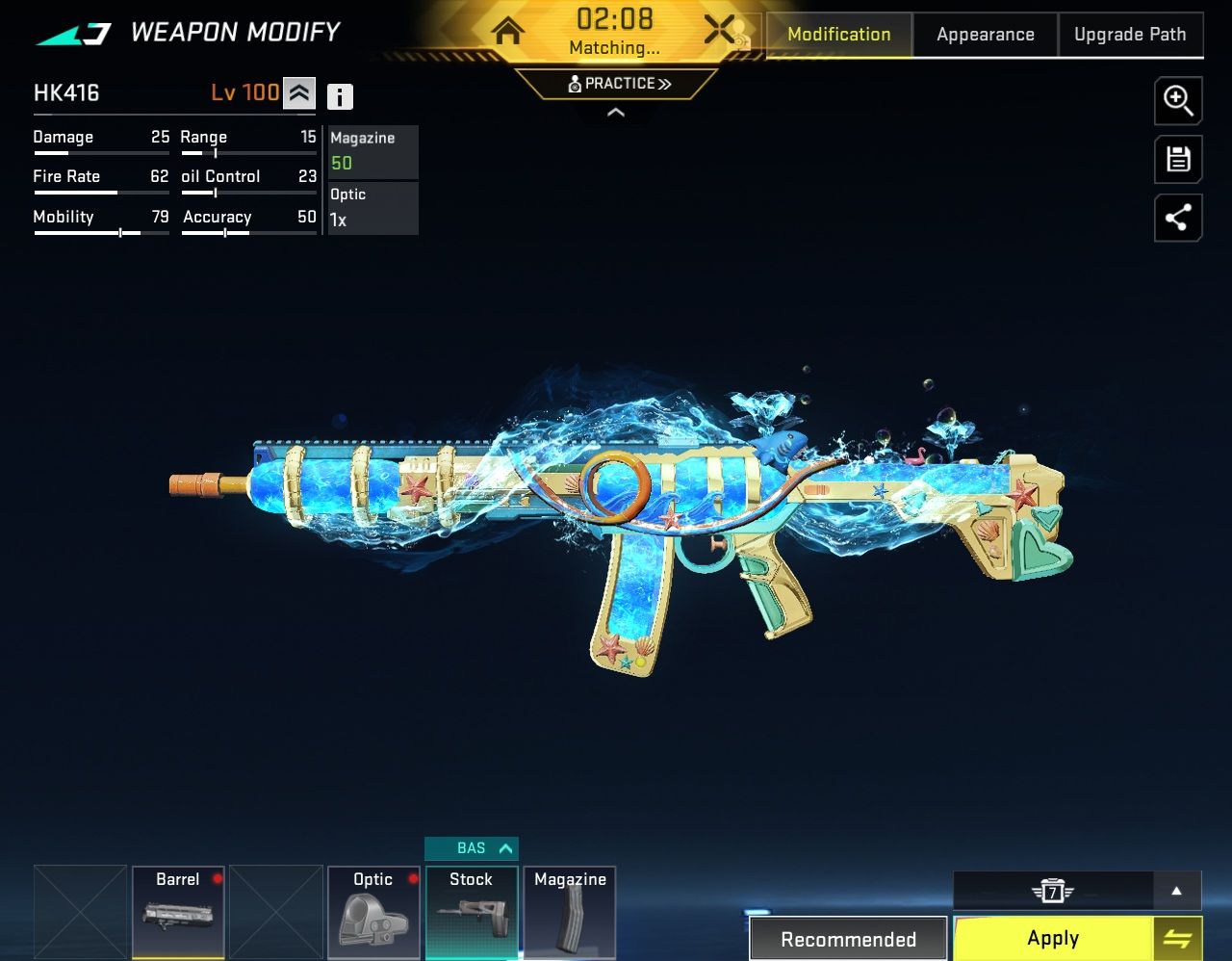 CONTA BLOODSTRIKE COM 1959 DE GOLD