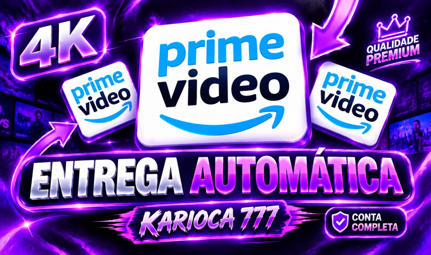 AMAZOM PRIME VIDEO 4K - 30 DIAS (ENTREGA AUTOMÁTICA)
