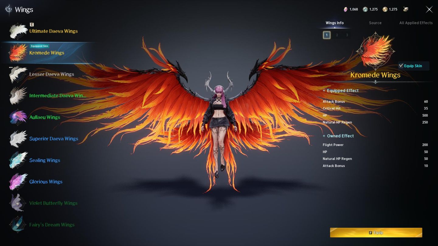 Ariel Elyos Sorcerer Lv.45 | VIP + 2 Passes | 2,321 GS | 96.5K CP